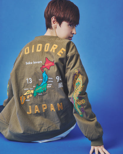 【YOIDORE】 JAPANスーベニア リバーシブルジャケット (845402)