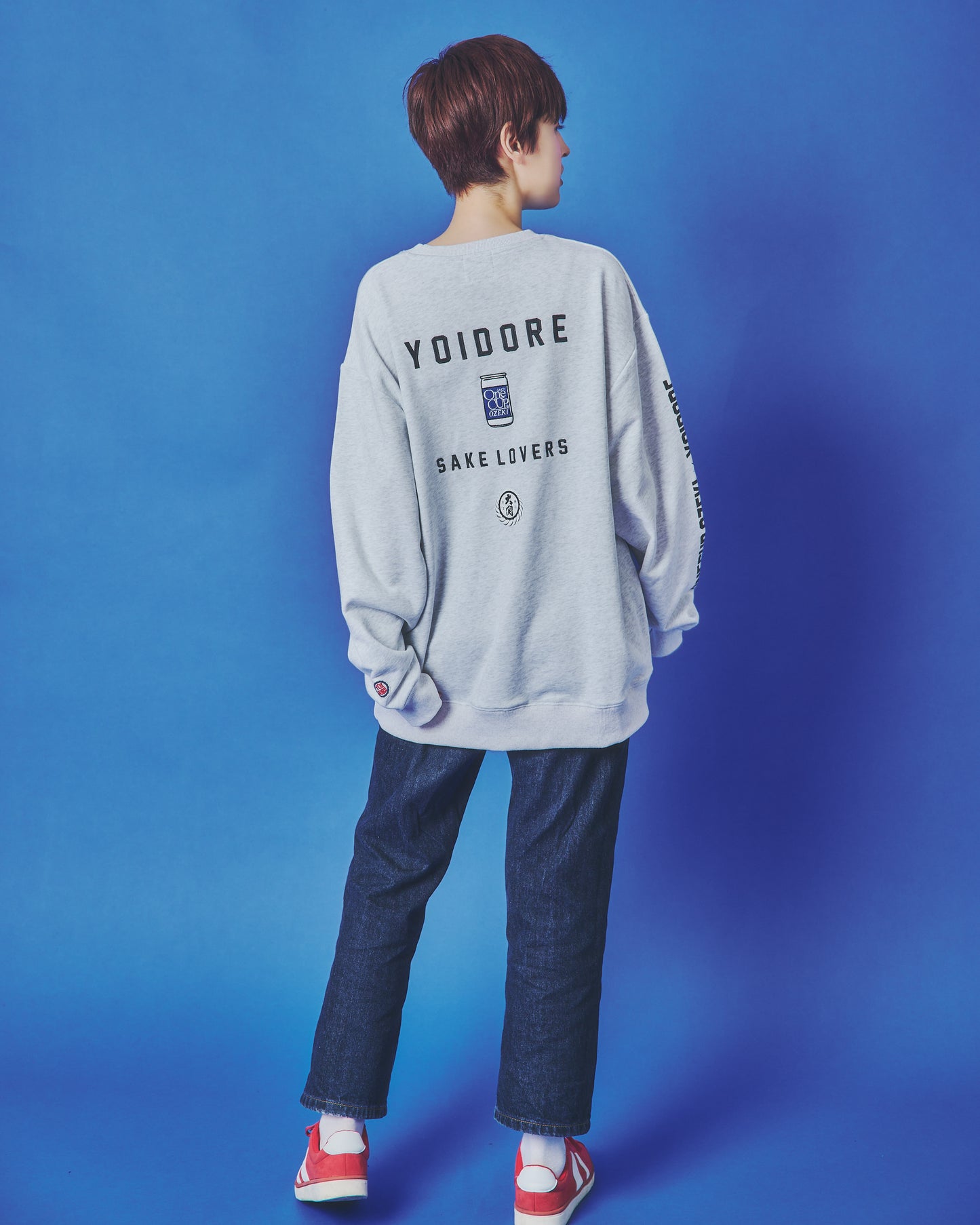 【YOIDORE】 One CUP OZEKI コラボ クルーネックスウェット (845614)