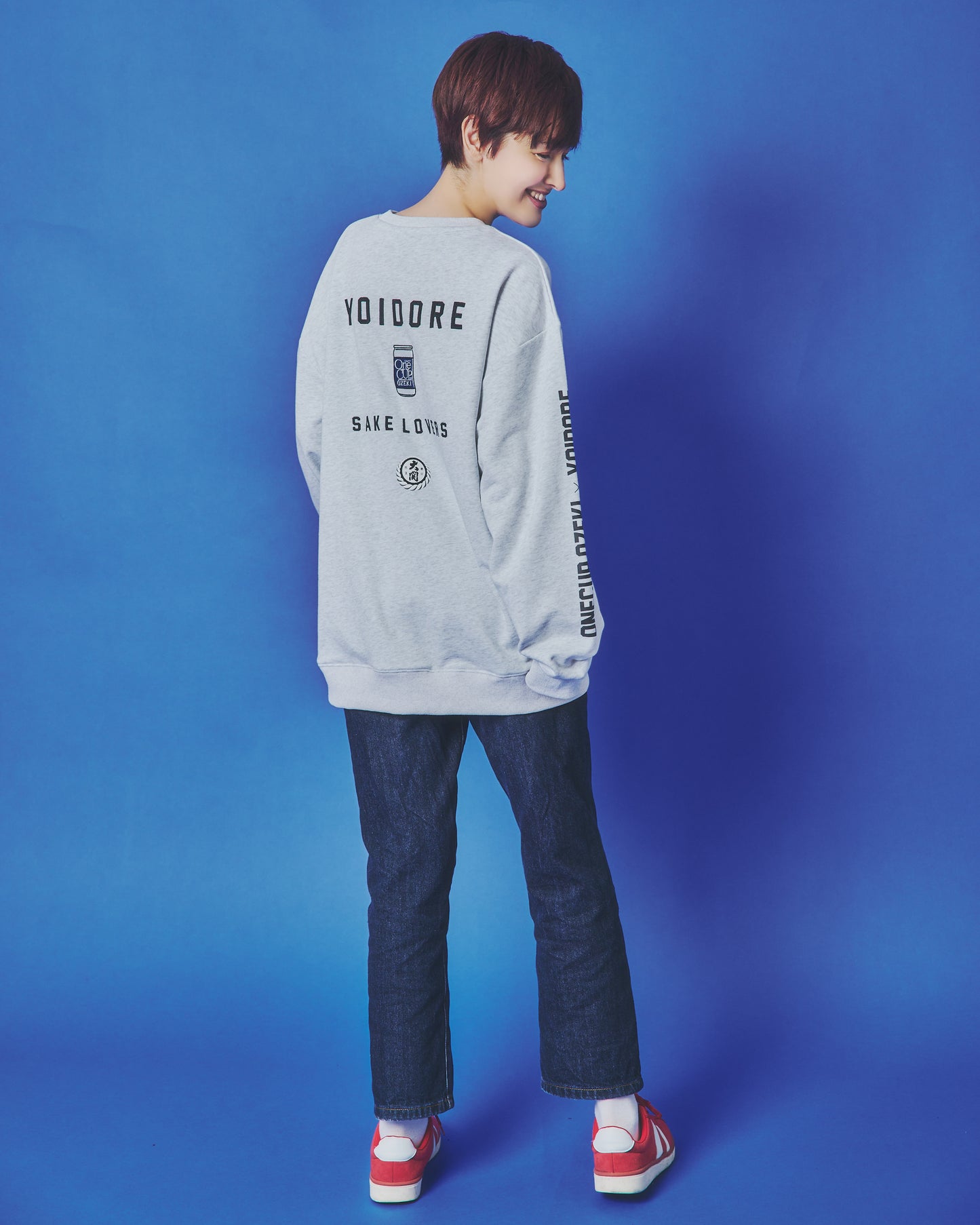 【YOIDORE】 One CUP OZEKI コラボ クルーネックスウェット (845614)