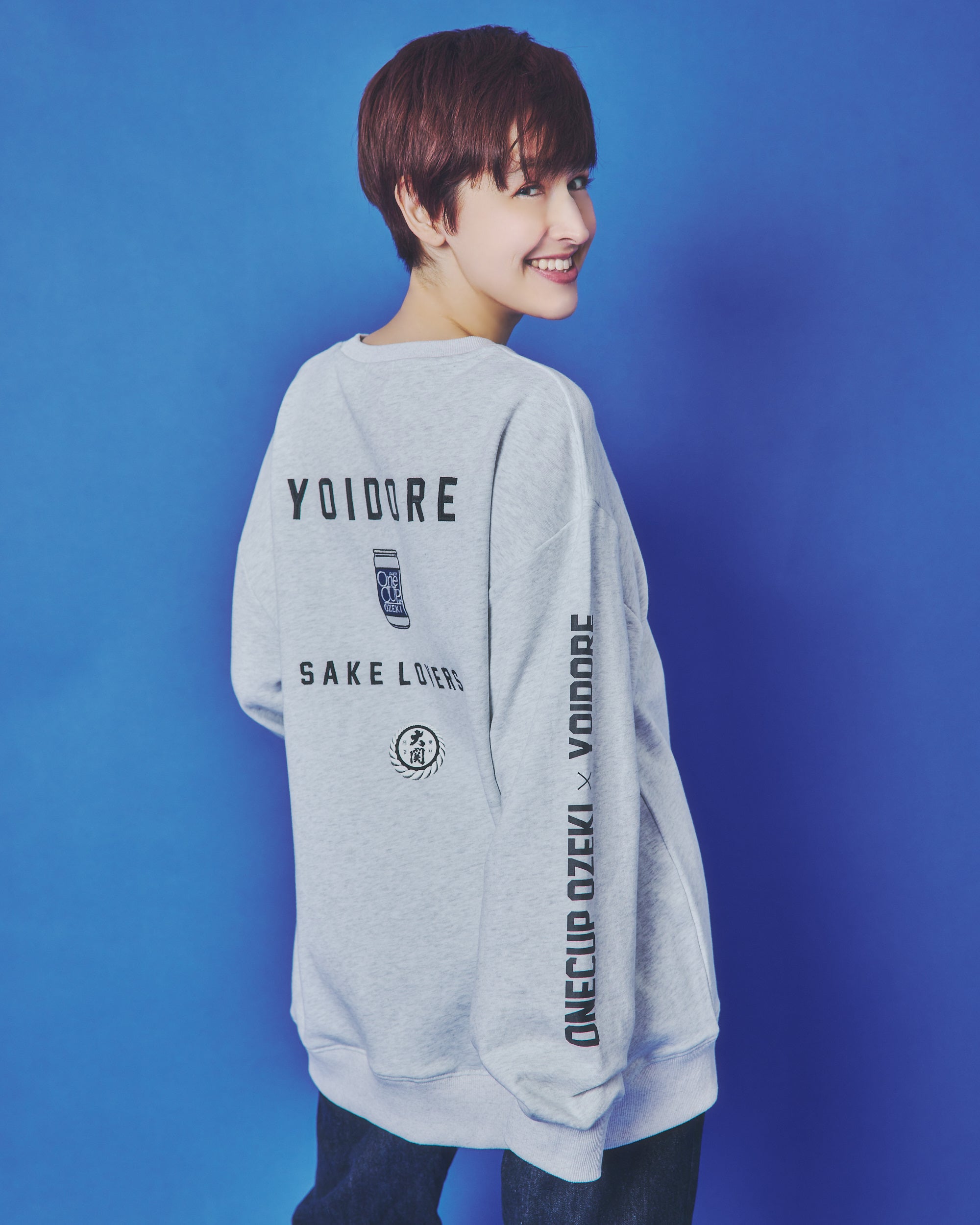 YOIDORE】 One CUP OZEKI コラボ クルーネックスウェット (845614