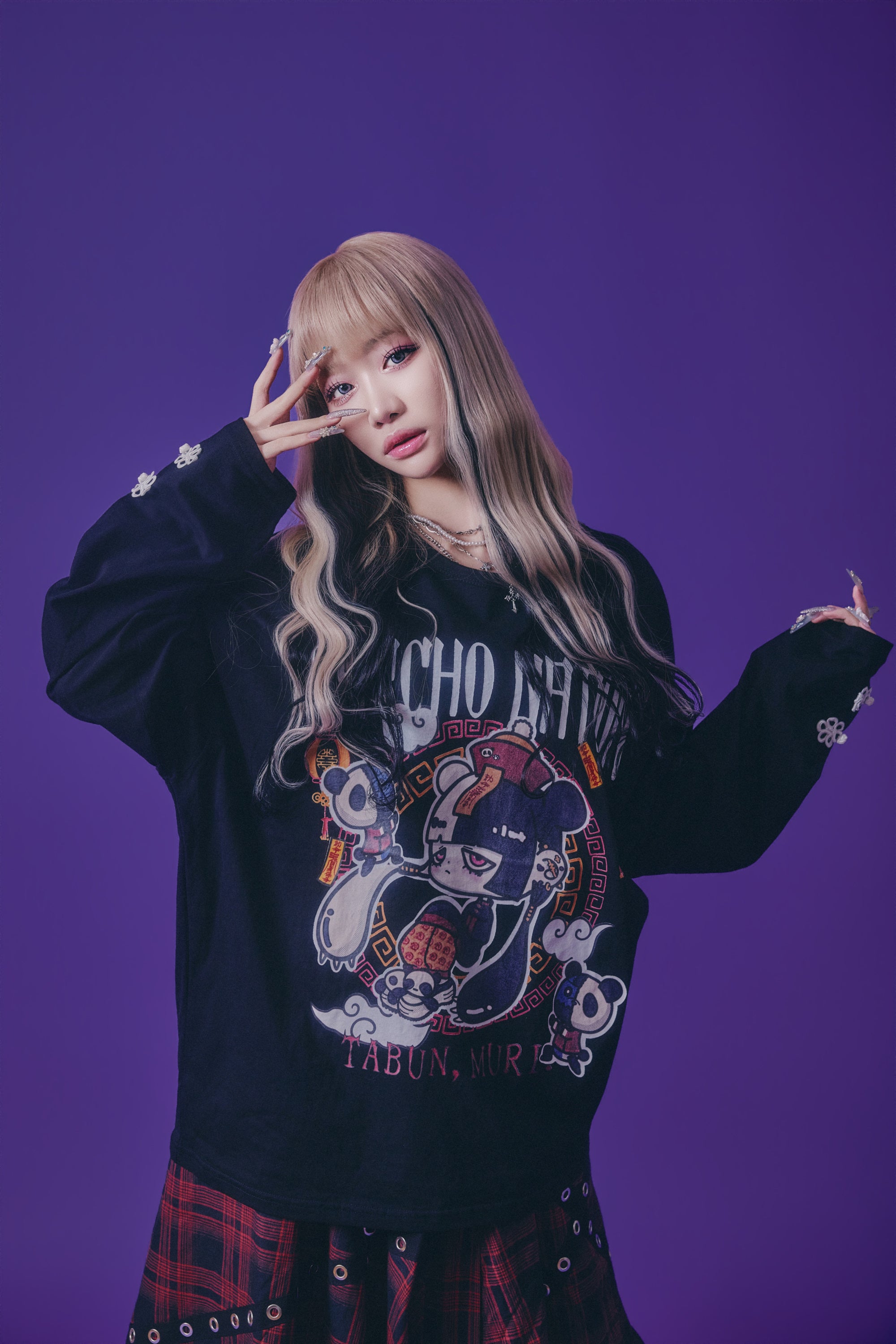 PSYCHO NATION】× たぶん、無理。 中華パン子 ロンTEE(716602) – ring