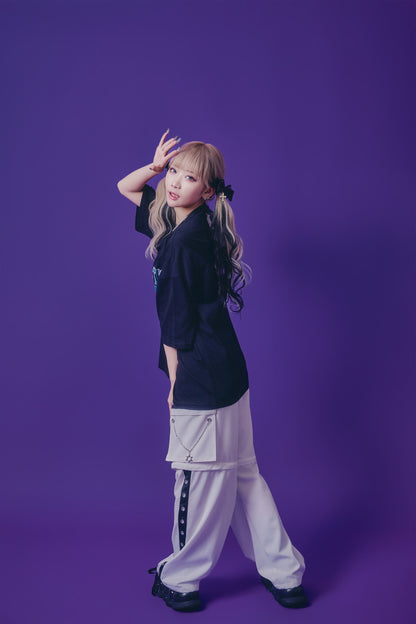 【PSYCHO NATION】× たぶん、無理。  サメちゃんズ TEE(716601)
