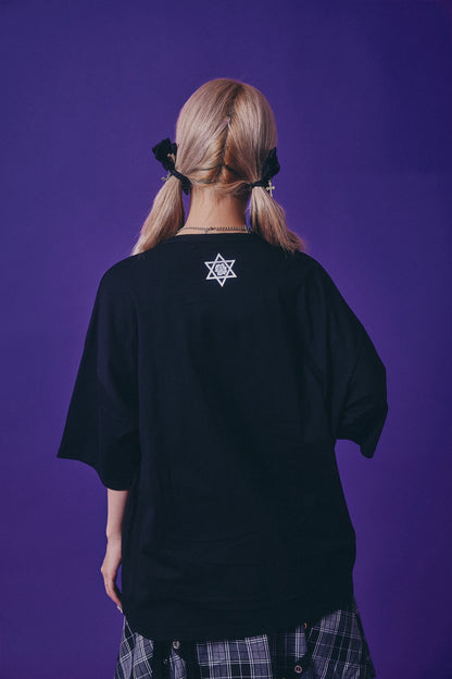【PSYCHO NATION】× たぶん、無理。  木天蓼にゃん子 TEE(716600)