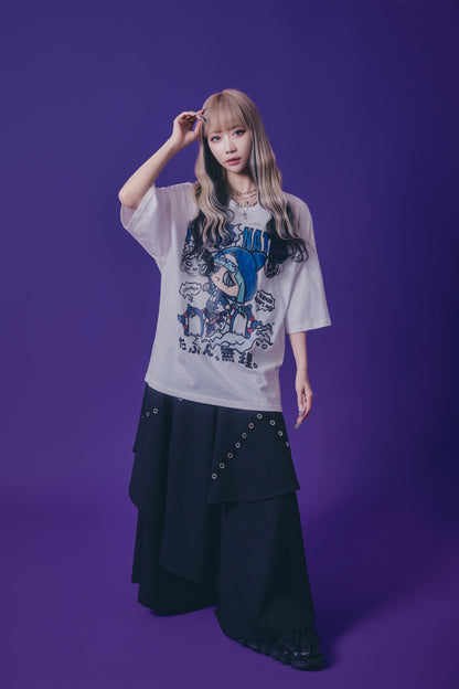 【PSYCHO NATION】× たぶん、無理。  サメちゃんズ TEE(716601)