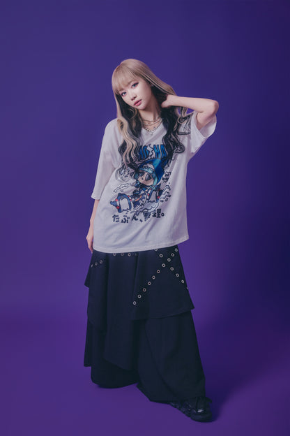 【PSYCHO NATION】× たぶん、無理。  サメちゃんズ TEE(716601)