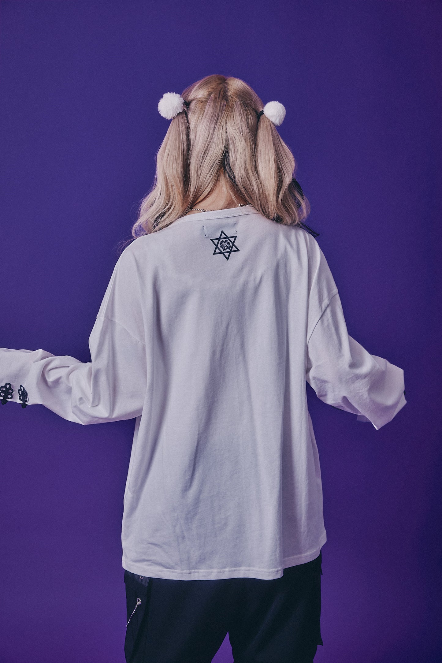 【PSYCHO NATION】× たぶん、無理。  中華パン子 ロンTEE(716602)