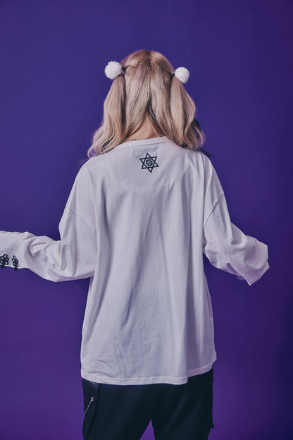 【PSYCHO NATION】× たぶん、無理。  中華パン子 ロンTEE(716602)