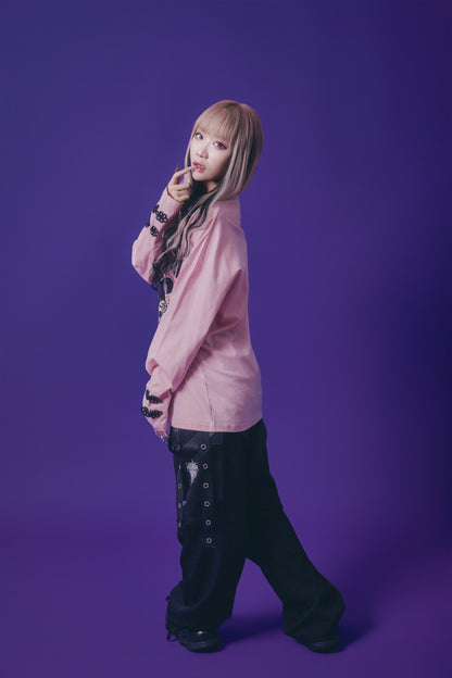 【PSYCHO NATION】× たぶん、無理。  中華パン子 ロンTEE(716602)