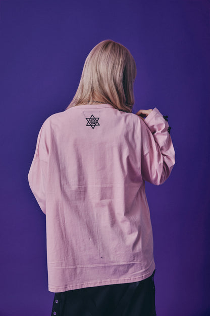 【PSYCHO NATION】× たぶん、無理。  中華パン子 ロンTEE(716602)
