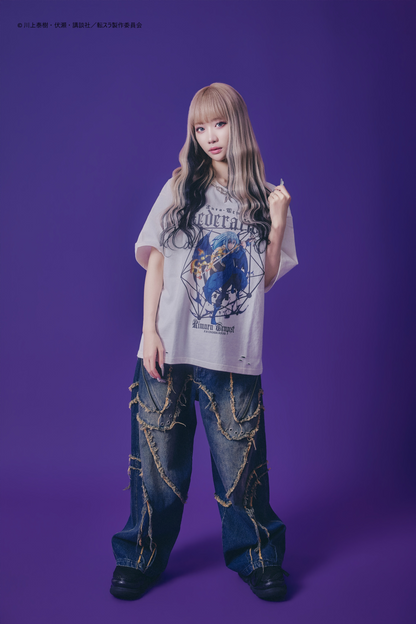 【P.N UNDERGROUND＿転生したらスライムだった件】リムルダメージ TEE (716605)