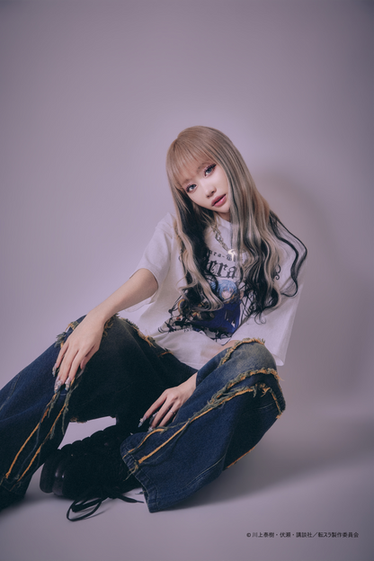 【P.N UNDERGROUND＿転生したらスライムだった件】リムルダメージ TEE (716605)