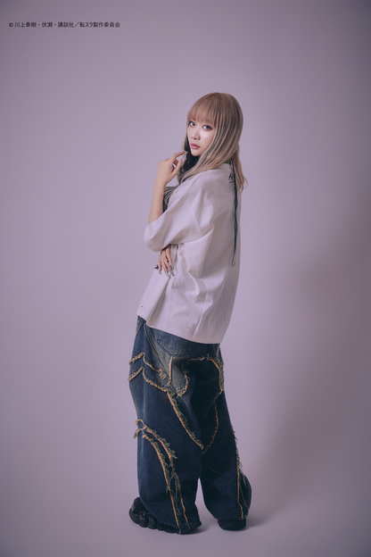 【P.N UNDERGROUND＿転生したらスライムだった件】リムルダメージ TEE (716605)