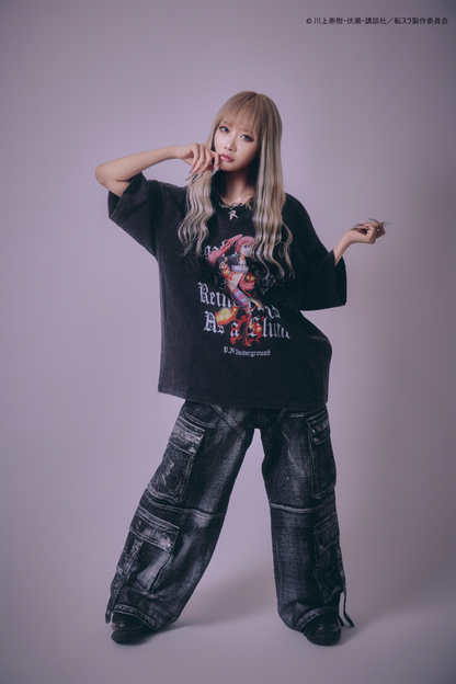 【P.N UNDERGROUND＿転生したらスライムだった件】ミリムダメージ TEE (716606)