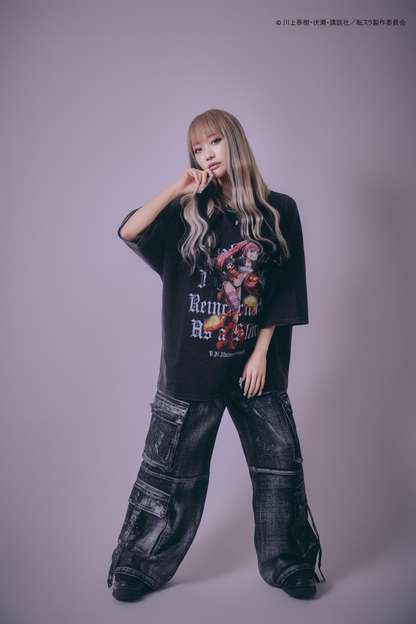 【P.N UNDERGROUND＿転生したらスライムだった件】ミリムダメージ TEE (716606)