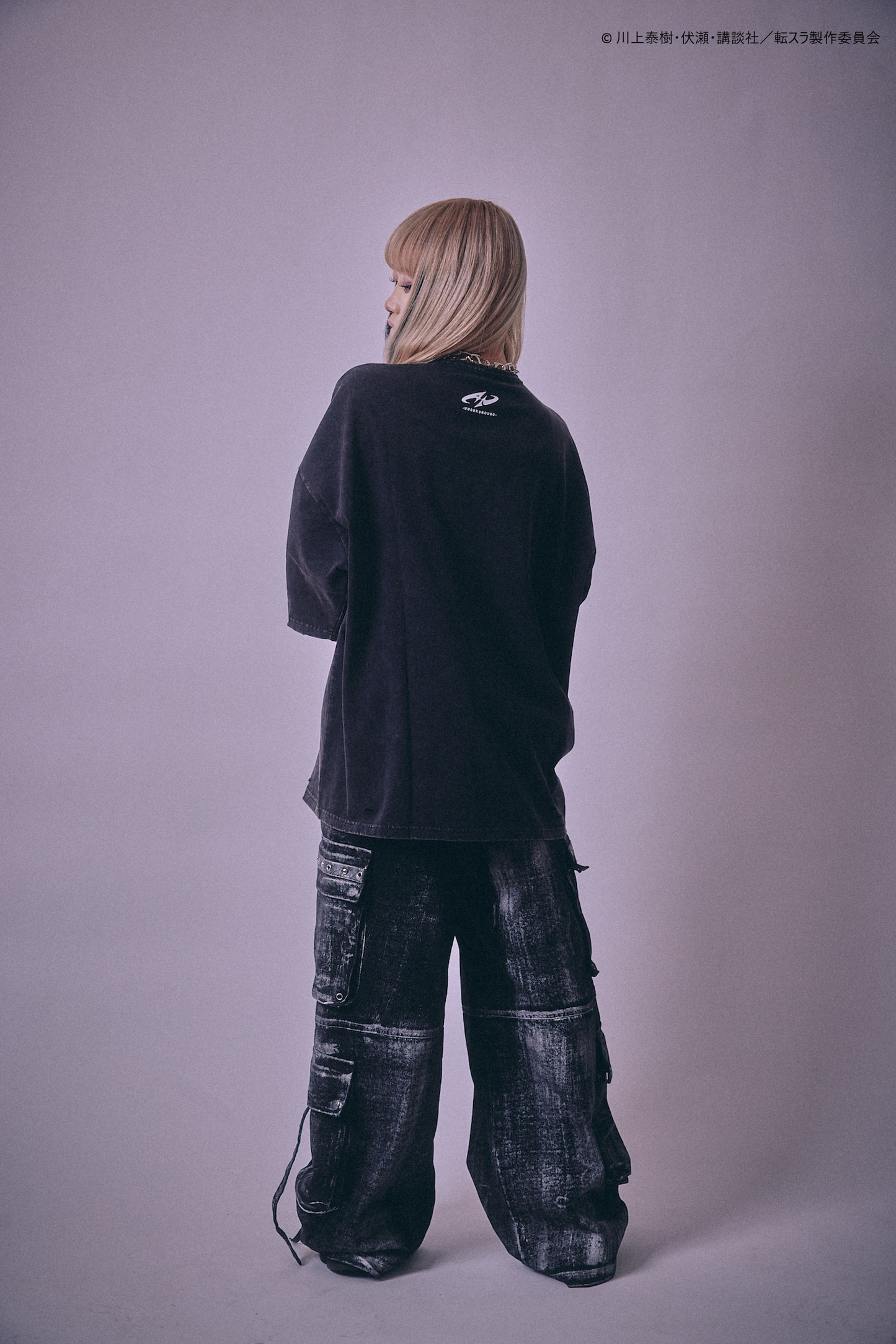【P.N UNDERGROUND＿転生したらスライムだった件】ミリムダメージ TEE (716606)