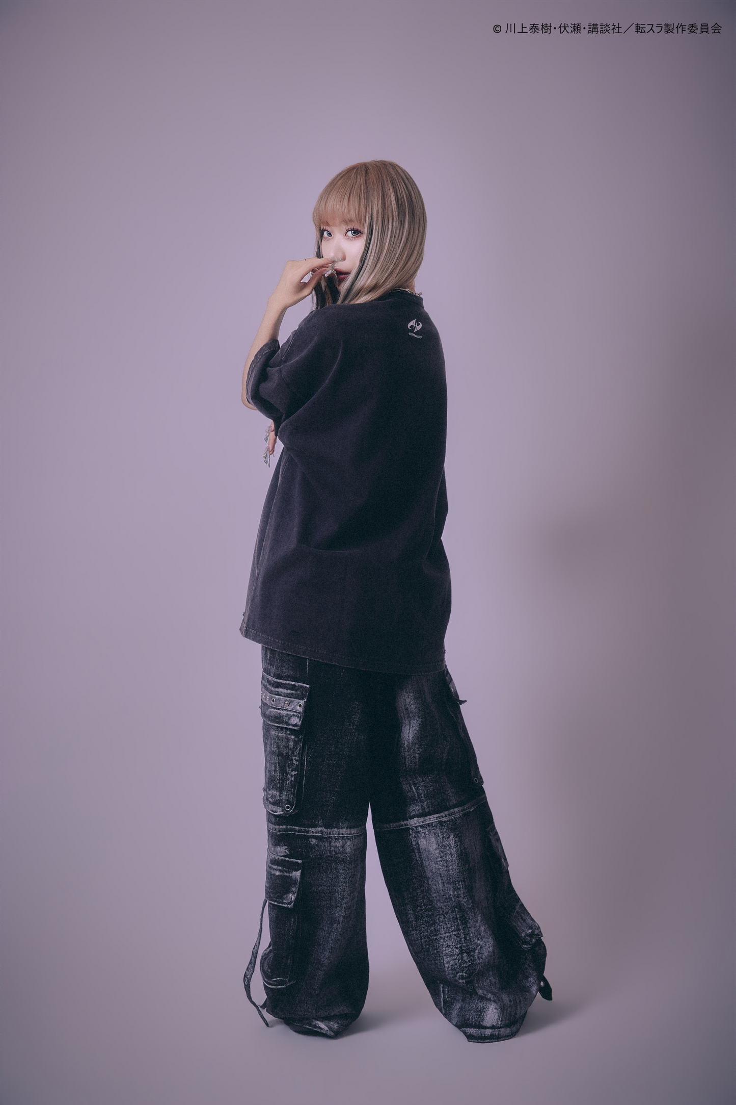 【P.N UNDERGROUND＿転生したらスライムだった件】ミリムダメージ TEE (716606)