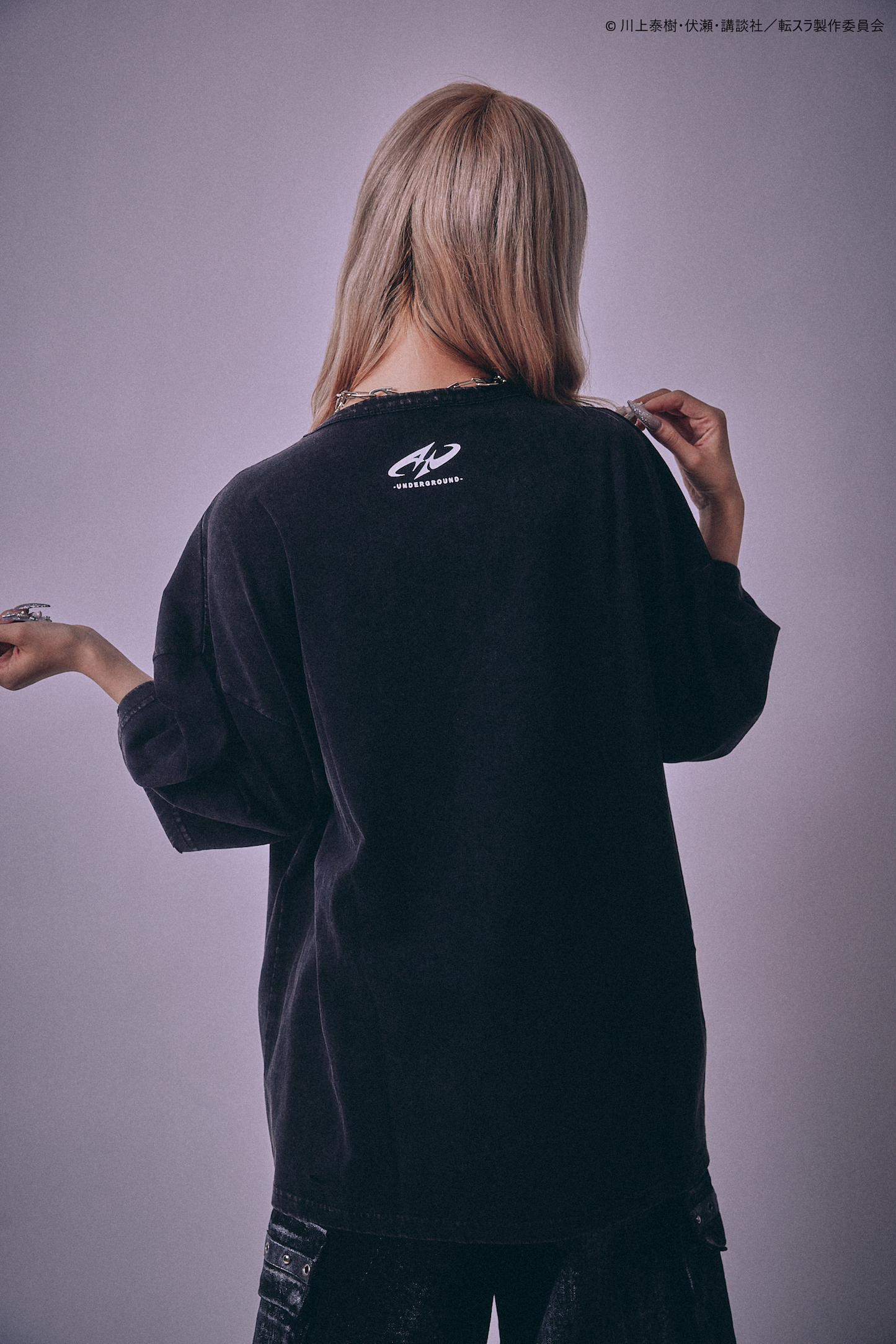 【P.N UNDERGROUND＿転生したらスライムだった件】ミリムダメージ TEE (716606)
