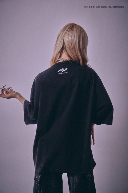 【P.N UNDERGROUND＿転生したらスライムだった件】ディアブロダメージ TEE (716607)