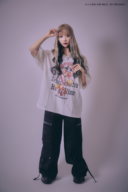 【P.N UNDERGROUND＿転生したらスライムだった件】ミリムダメージ TEE (716606)
