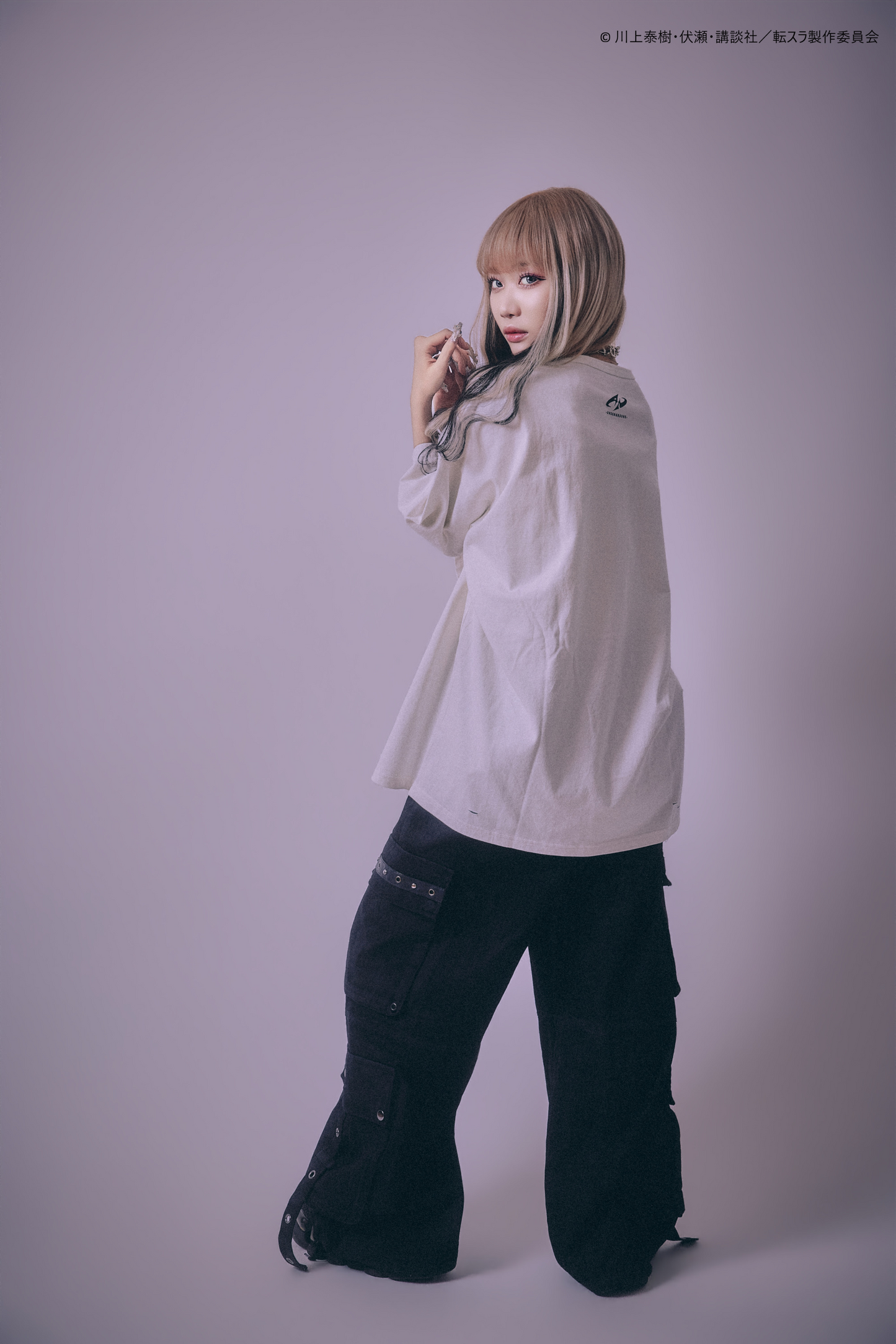 【P.N UNDERGROUND＿転生したらスライムだった件】ミリムダメージ TEE (716606)