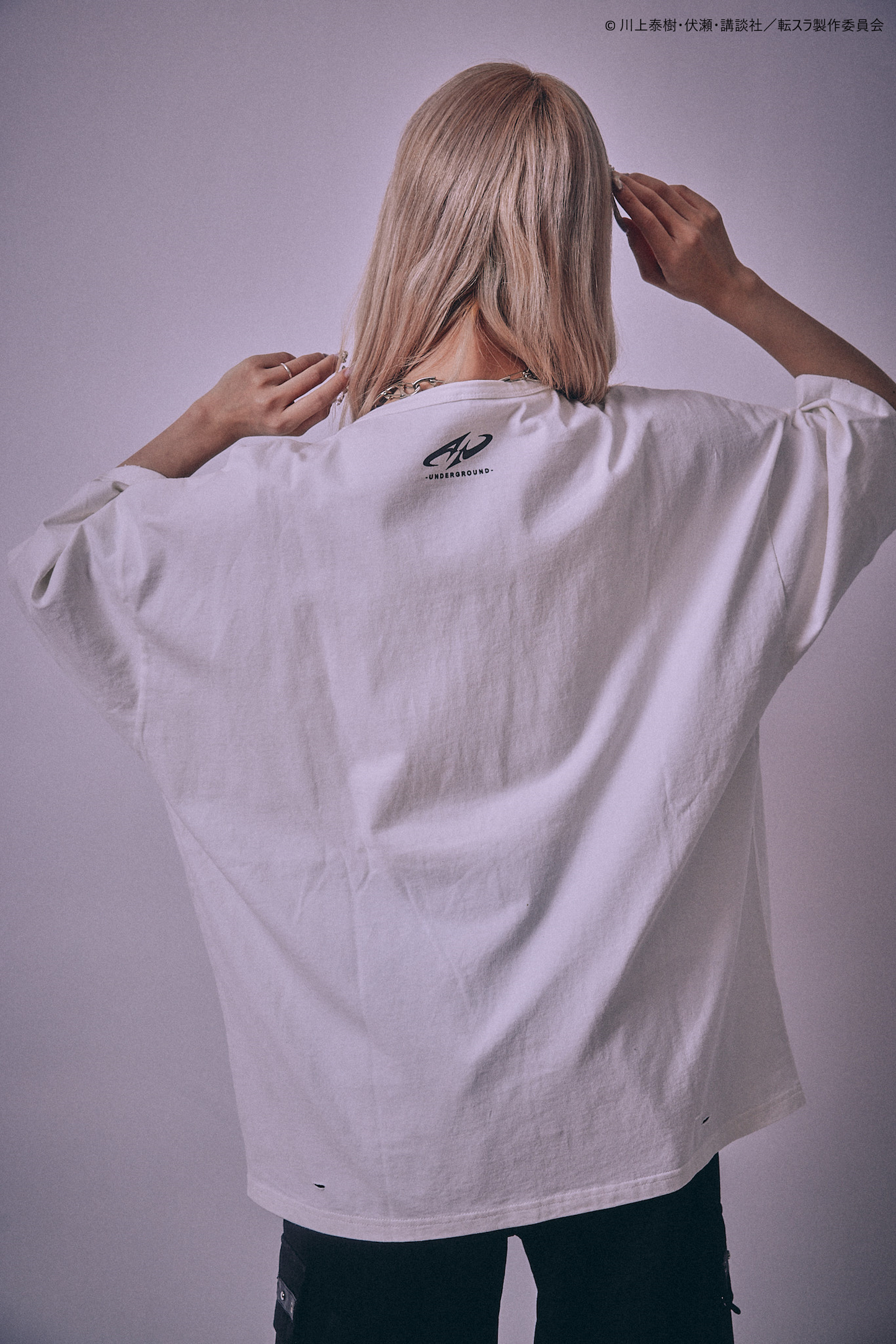 【P.N UNDERGROUND＿転生したらスライムだった件】ミリムダメージ TEE (716606)
