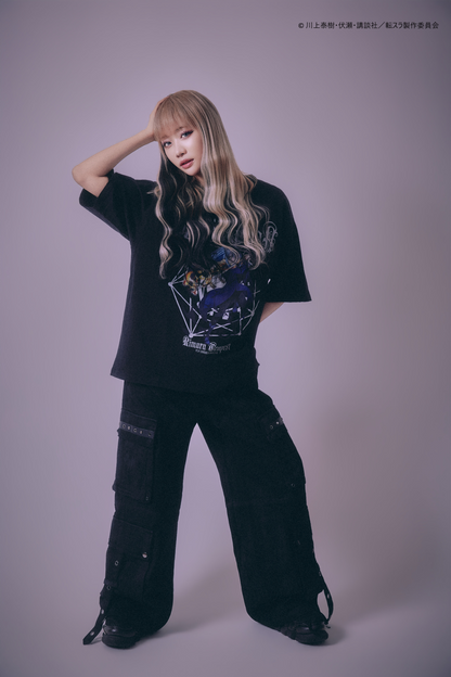 【P.N UNDERGROUND＿転生したらスライムだった件】リムルダメージ TEE (716605)