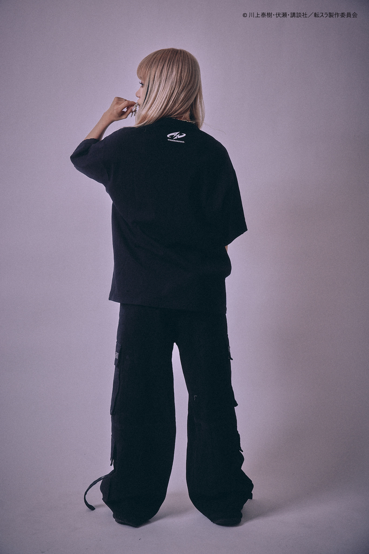 【P.N UNDERGROUND＿転生したらスライムだった件】リムルダメージ TEE (716605)