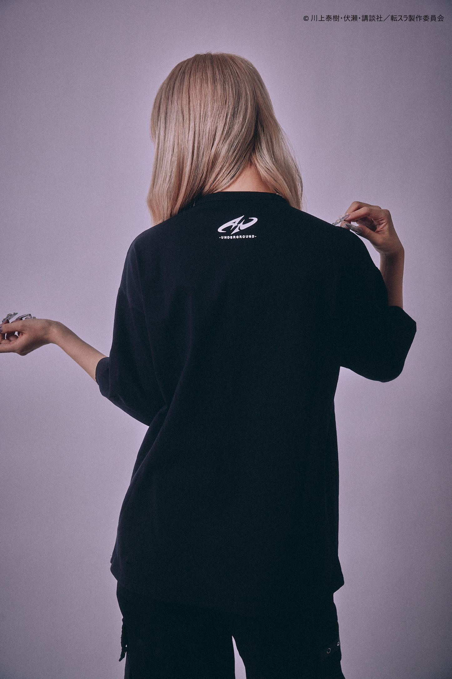 【P.N UNDERGROUND＿転生したらスライムだった件】リムルダメージ TEE (716605)