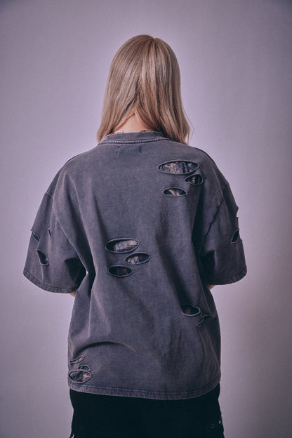 【P.N UNDERGROUND】ダメージアンサンブル TEE (716401)