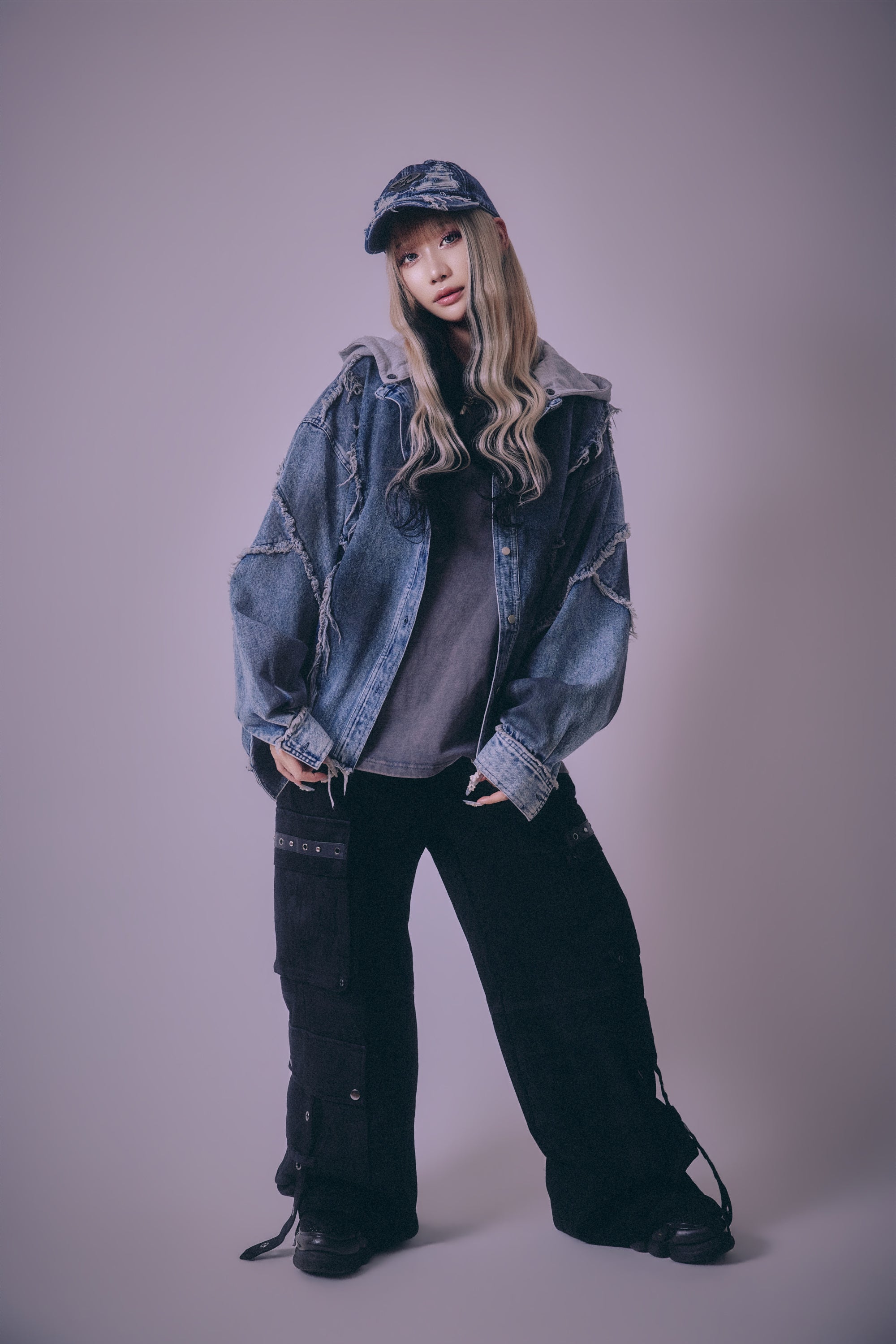 P.N UNDERGROUND】切替フーディデニムシャツ (716408) – ring official