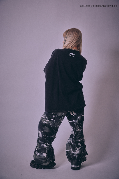 【P.N UNDERGROUND＿転生したらスライムだった件】リムルダメージ TEE (716605)