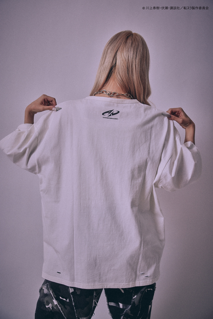【P.N UNDERGROUND＿転生したらスライムだった件】ディアブロダメージ TEE (716607)