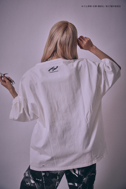【P.N UNDERGROUND＿転生したらスライムだった件】ディアブロダメージ TEE (716607)