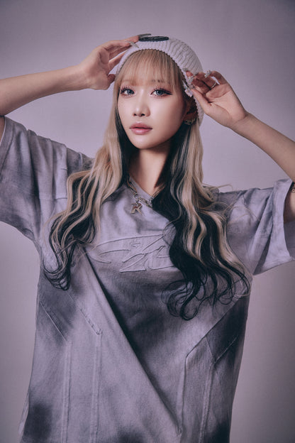 【P.N UNDERGROUND】切替アップリケ刺繡 TEE (716400)