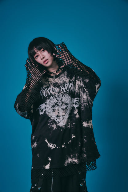 【PSYCHO NATION】メッシュアンサンブルTEE(726605)