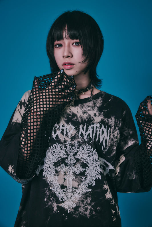 【PSYCHO NATION】メッシュアンサンブルTEE(726605)