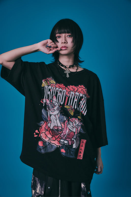 【PSYCHO NATION】× たぶん、無理。  双子妖狐TEE(726802)