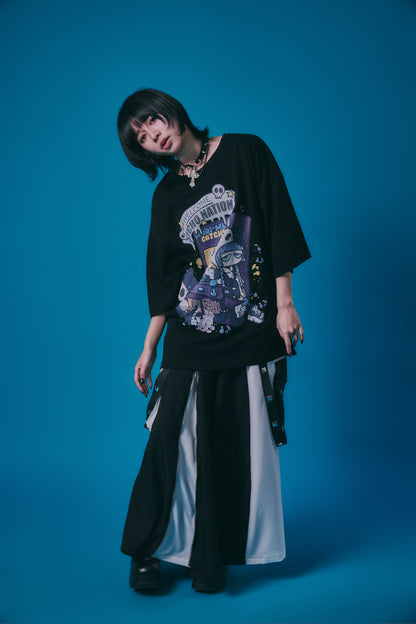 【PSYCHO NATION】× たぶん、無理。  木天蓼にゃん子TEE(726800)