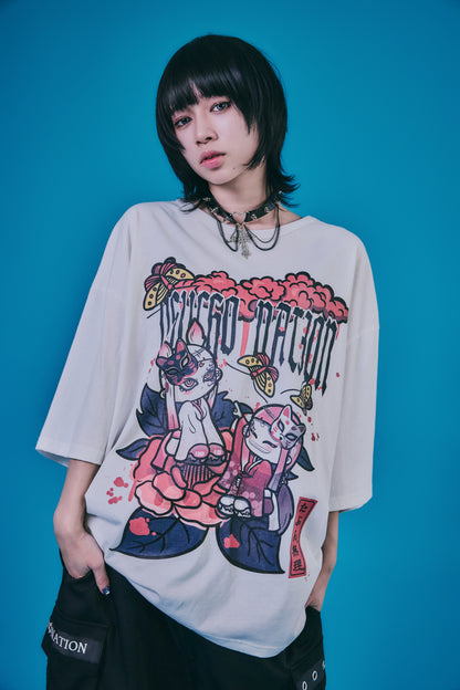 【PSYCHO NATION】× たぶん、無理。  双子妖狐TEE(726802)