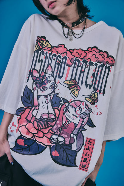 【PSYCHO NATION】× たぶん、無理。  双子妖狐TEE(726802)