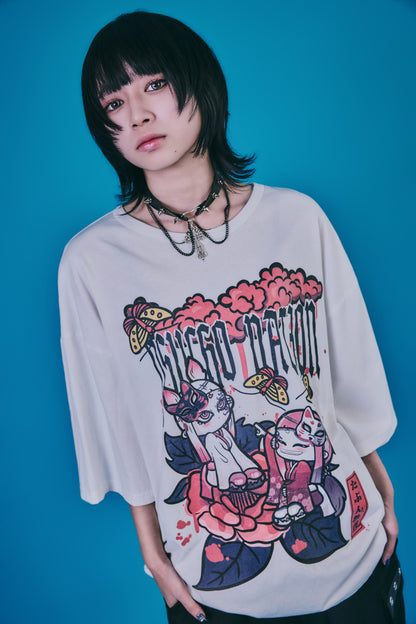 【PSYCHO NATION】× たぶん、無理。  双子妖狐TEE(726802)