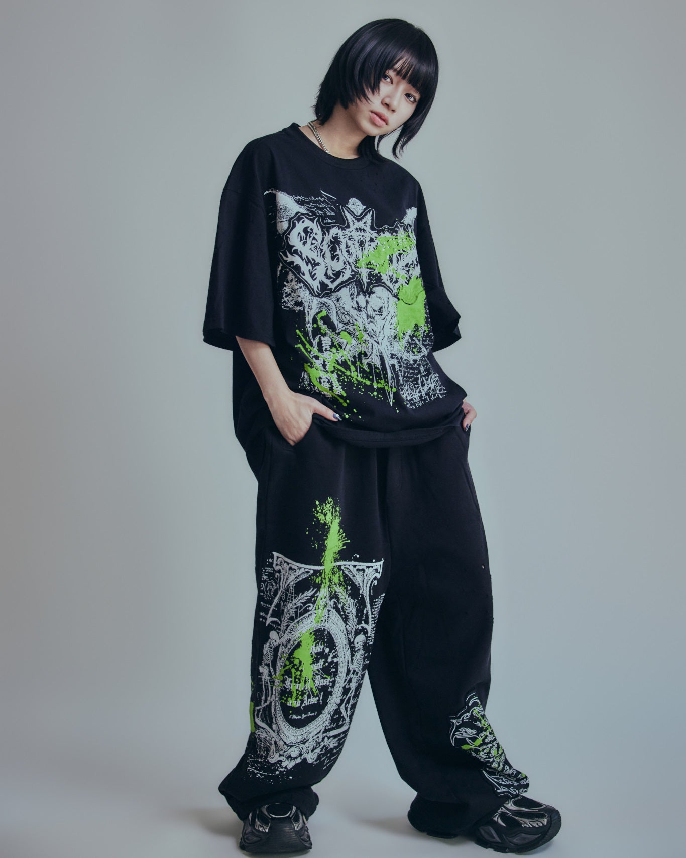 【Y.e(J)ow】ショットガン デスアート TEE (116402)