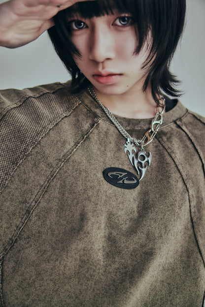【P.N UNDERGROUND】ワッフル切替TEE (726407)