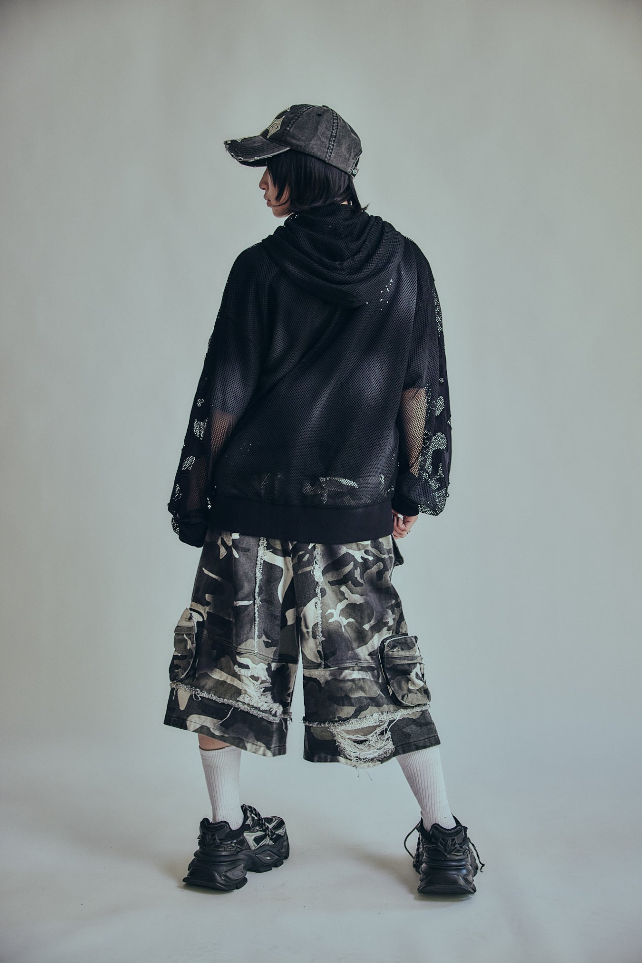 P.N UNDERGROUND】メッシュZIPパーカー (726611) – ring official