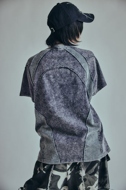 【P.N UNDERGROUND】ワッフル切替TEE (726407)