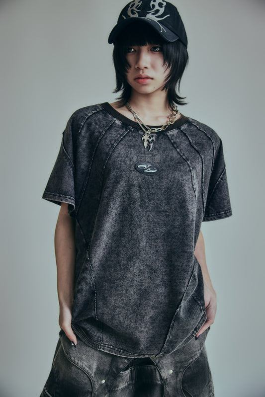 【P.N UNDERGROUND】ワッフル切替TEE (726407)