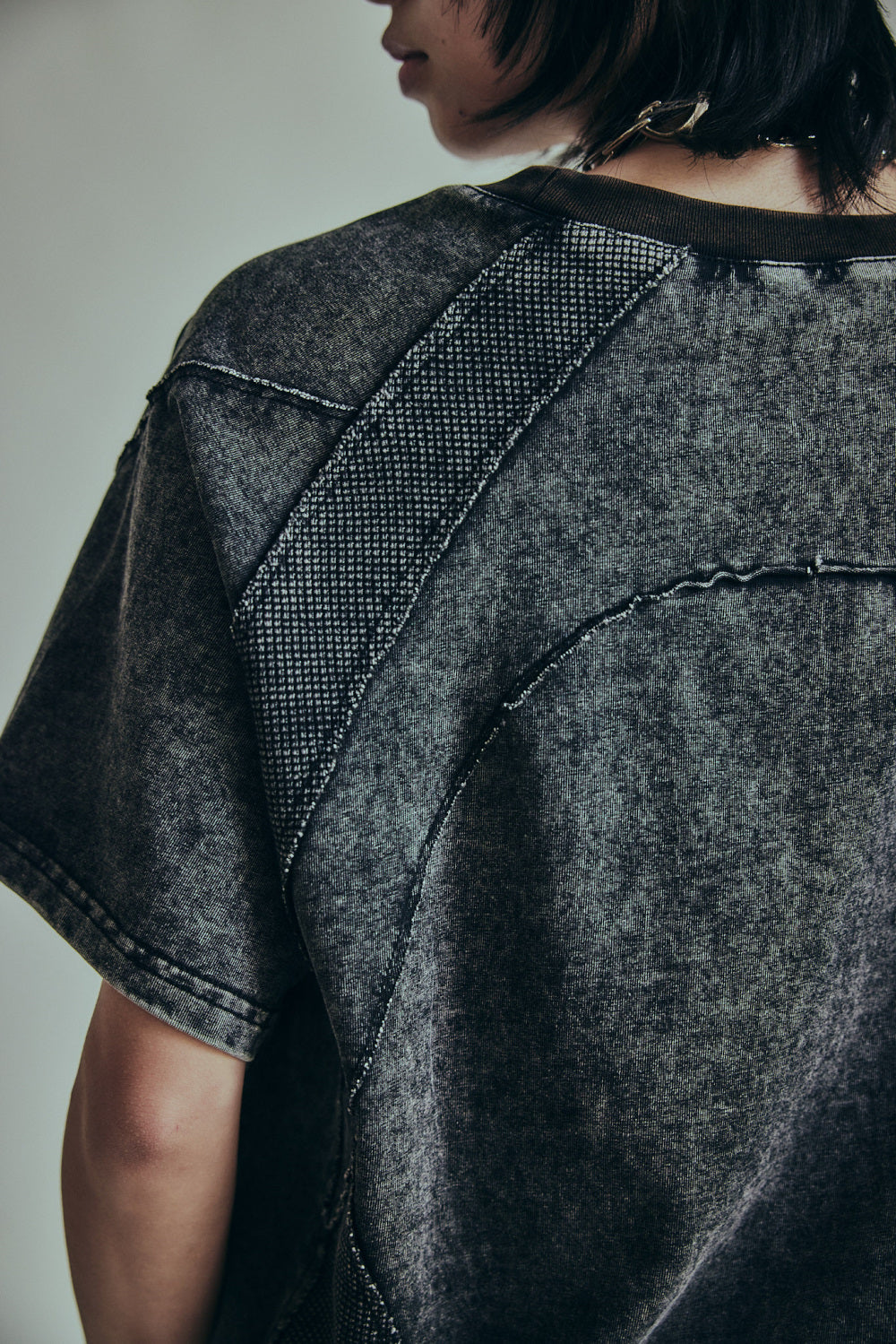 【P.N UNDERGROUND】ワッフル切替TEE (726407)