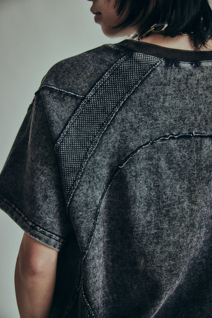 【P.N UNDERGROUND】ワッフル切替TEE (726407)