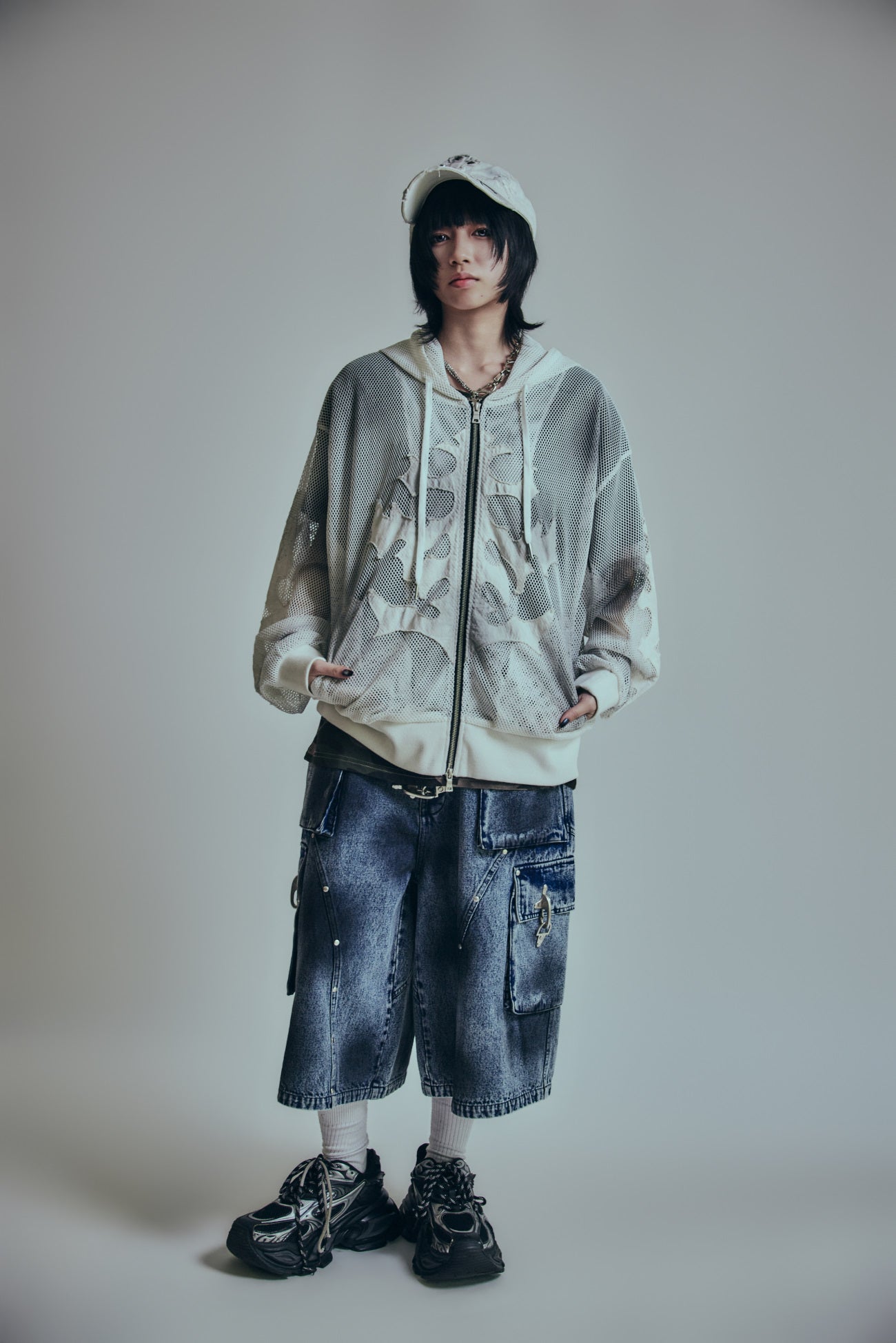 P.N UNDERGROUND】メッシュZIPパーカー (726611) – ring official