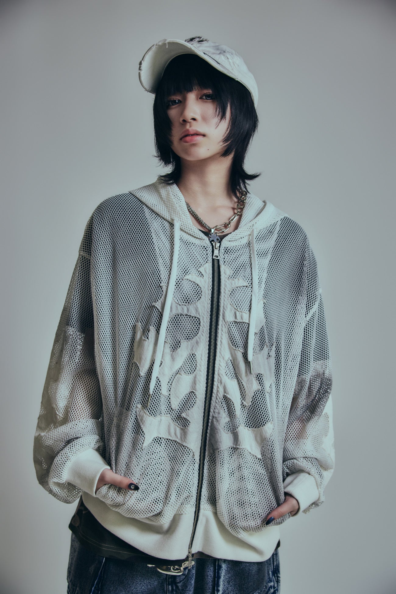 P.N UNDERGROUND】メッシュZIPパーカー (726611) – ring official